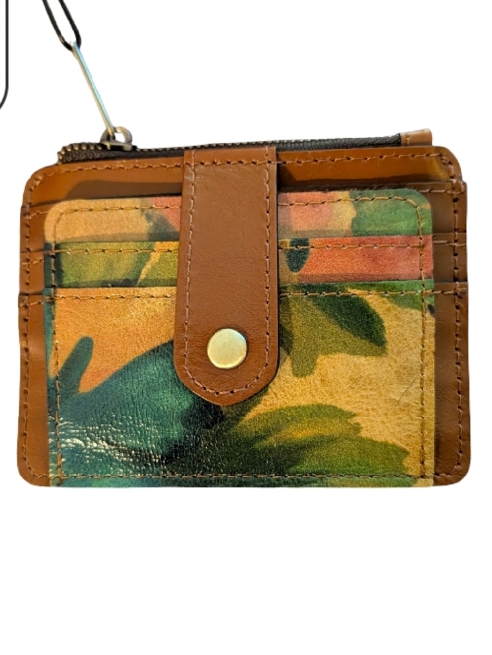 Patricia Nash Cassis in Watercolor Butterfly Small Folding Card Wallet